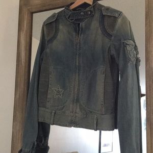 Classic unique Diesel jeans jacket